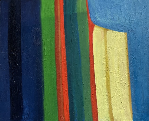 Das Zelt, 54x65cm, 2022